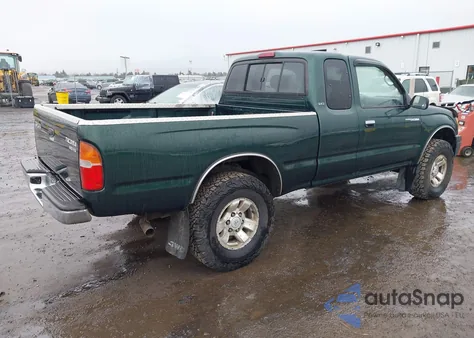 1999 Toyota Tacoma из США, поврежденный, VIN 4TAWN72N3XZ402948